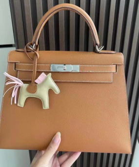 에르메스 켈리백28 골드 은장 앱송